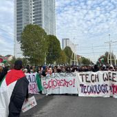 Manifestazione ProPal  a Torino, il corteo si divide in tre spezzoni, lacrimogeni e tensioni con le forze dell'ordine