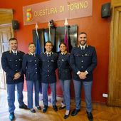 Cinque nuovi funzionari della Polizia alla Questura torinese