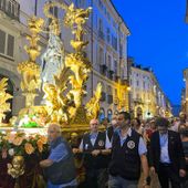 La processione della Consolata, patrona di Torino