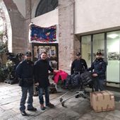 Abiti contraffatti in regalo al Sermig