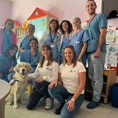 Al via "Cuore a quattro zampe", all'ospedale di Rivoli la pet therapy arriva in pediatria Al via "Cuore a quattro zampe", all'ospedale di Rivoli la pet therapy arriva in pediatria