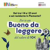 "Buono da Leggere", saranno tremila i voucher-libro per gli under 21 "Buono da Leggere", saranno tremila i voucher-libro per gli under 21
