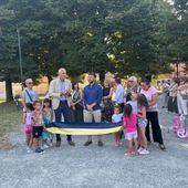 Strada della Magra, riaperto il giardino con nuovi giochi e arredi