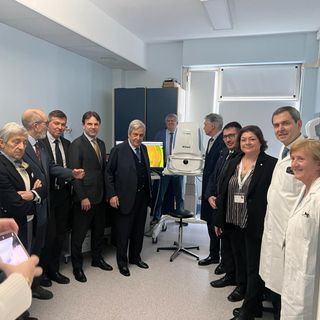 Oculistica, all'ospedale Mauriziano di Torino un innovativo macchinario per analizzare la retina