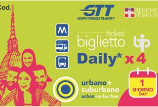 Da ottobre un unico biglietto più economico per spostarsi in gruppo in città. GTT propone la formula “Daily X 4”