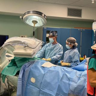 Al Cardinal Massaia l'operazione chirurgica al cuore in ipnosi dell'equipe del dottor Marco Scaglione