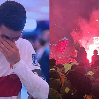 Torino, Barriera di Milano esplode di gioia per il Marocco in semifinale