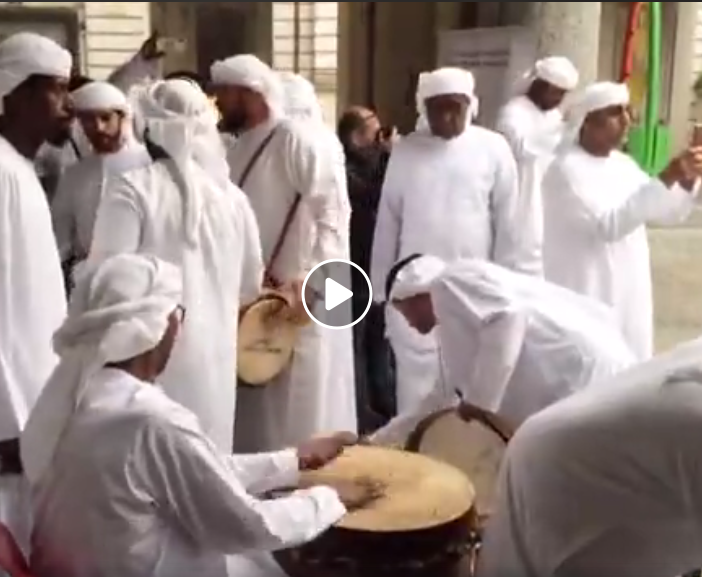 Canti e balli accompagnano la presenza a Torino di Sua Altezza Sultan bin Muhammad Al Qasimi, sceicco di Sharjah