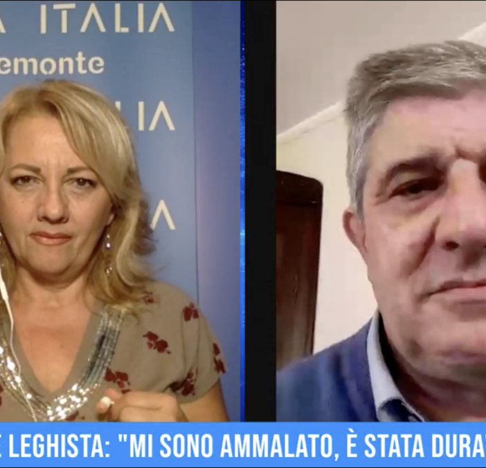 Il consigliere leghista: &quot;Mi sono ammalato, è stata dura&quot;