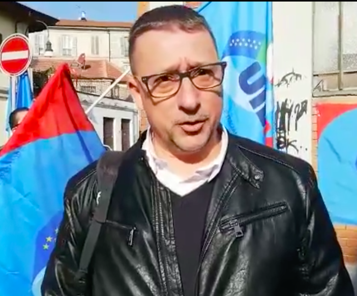 Sciopera il settore orafo, a Torino presidio Uilm alla sede Cartier [video]