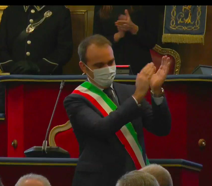 Lo Russo proclamato sindaco: &quot;Merito e competenza&quot; [video]