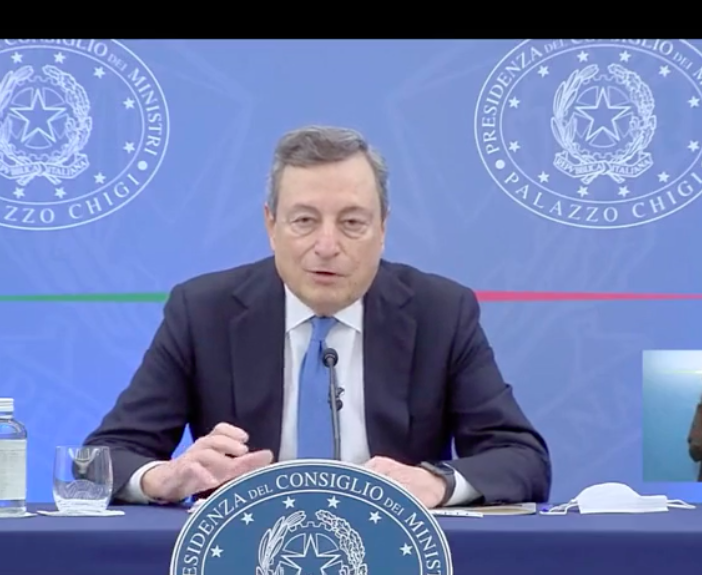 Draghi spiega il nuovo super green pass [video]