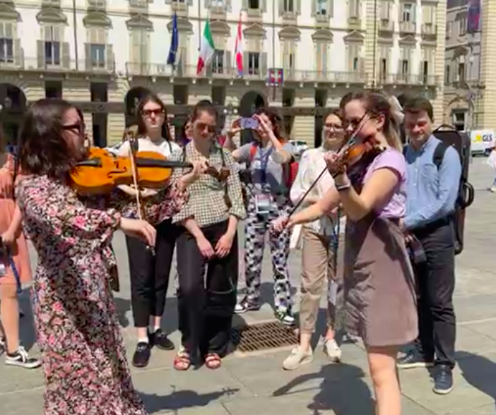 Eurovision: a Torino i giovani dell'Youth Symphony Orchestra of Ukraine