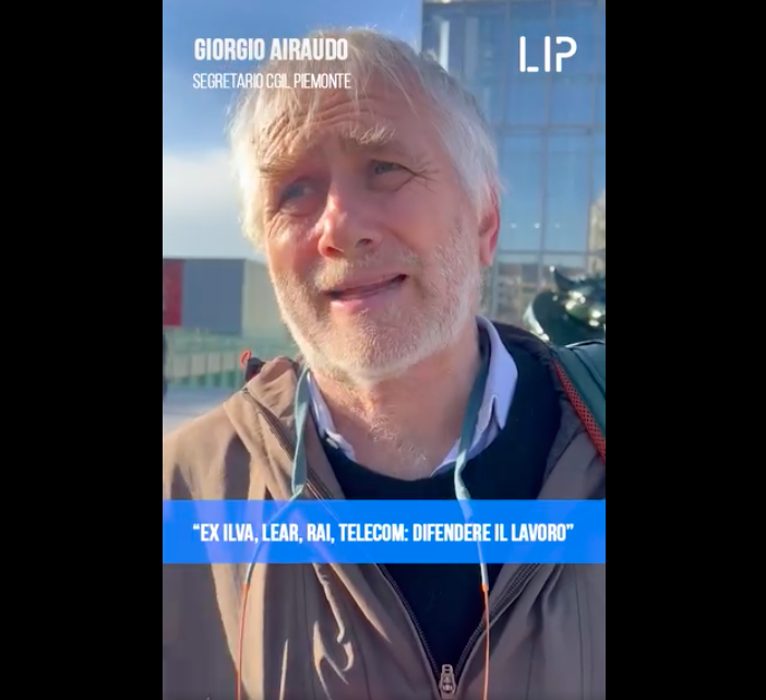 Fiom, Airaudo: &quot;Chiediamo alla Regione di tutelare il lavoro&quot; [video]