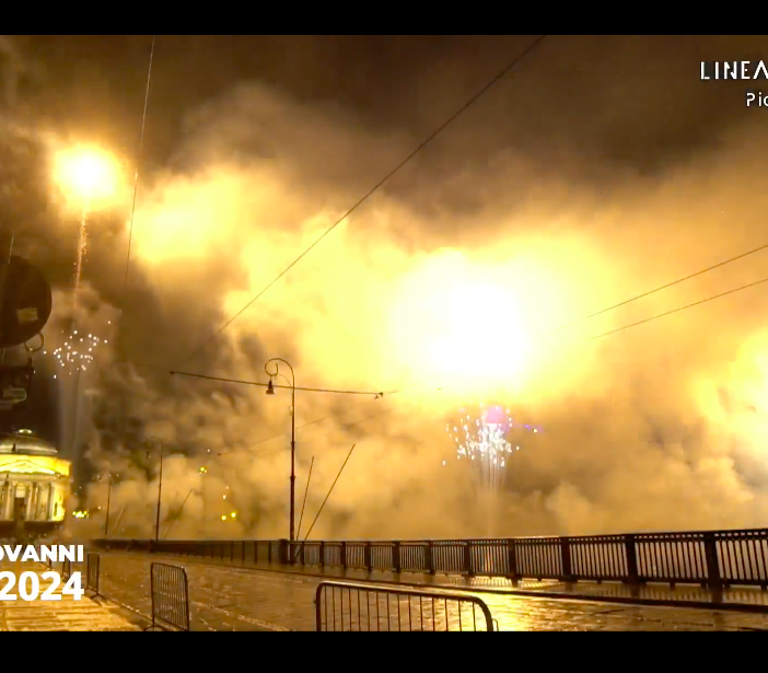 San Giovanni 2024, lo spettacolo pirotecnico in diretta da piazza Vittorio