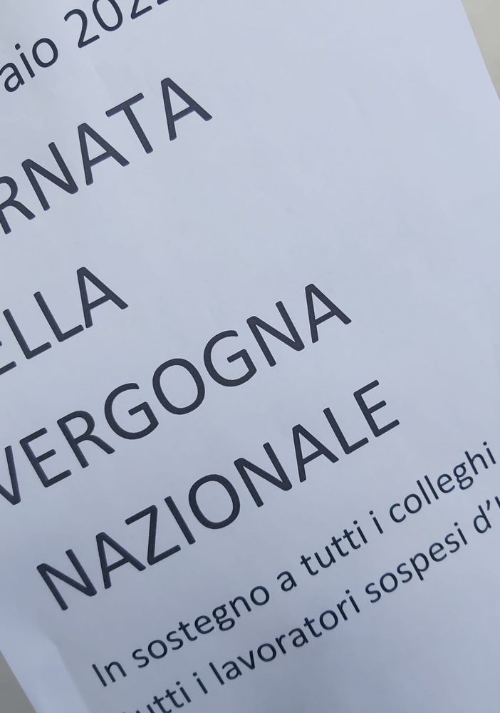 &quot;No all'obbligo vaccinale sul lavoro&quot;: nmanifestazione a Torino [video]
