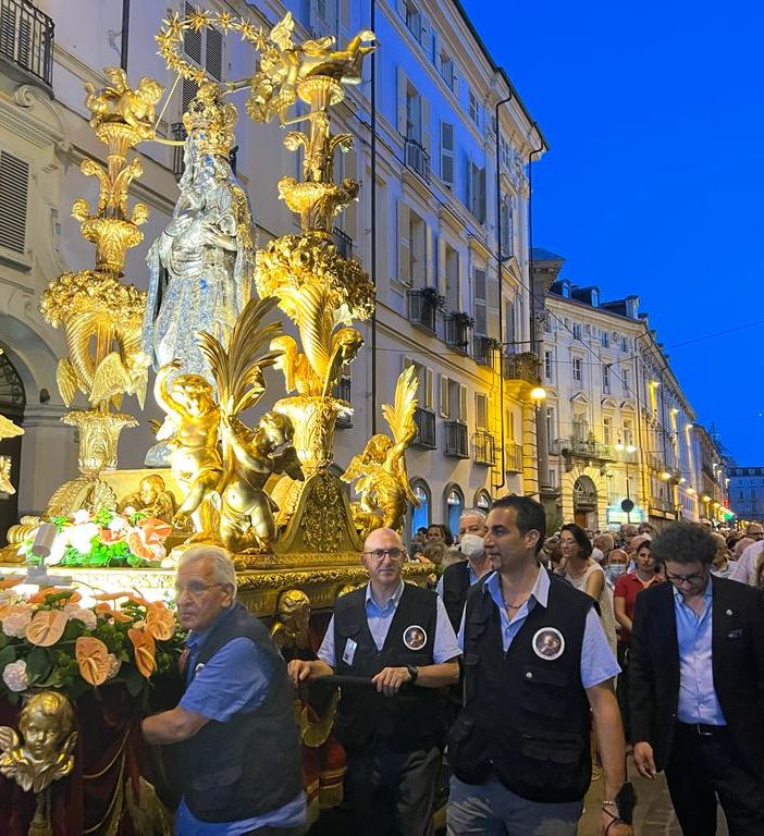 La processione della Consolata, patrona di Torino