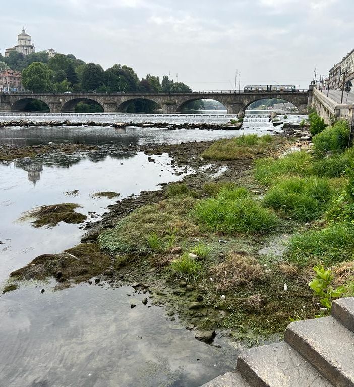 Siccità, Po più in secca che a Ferragosto con -3,4 metri