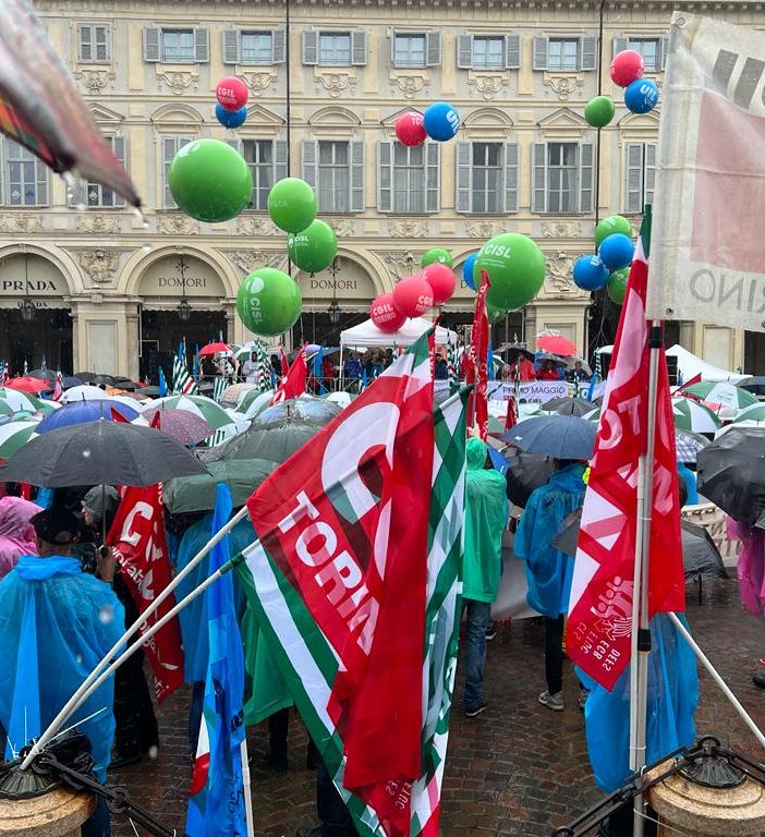 1° Maggio a Torino: manifestazione per la Festa dei Lavoratori