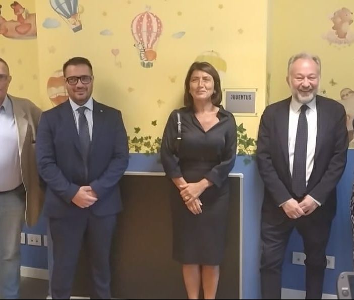 L'inaugurazione dell'area infanzia UGI, giovendi 7 settembre