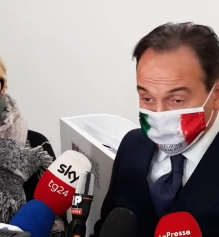 Regione Piemonte, presidente Cirio: conferenza stampa di inizio 2021