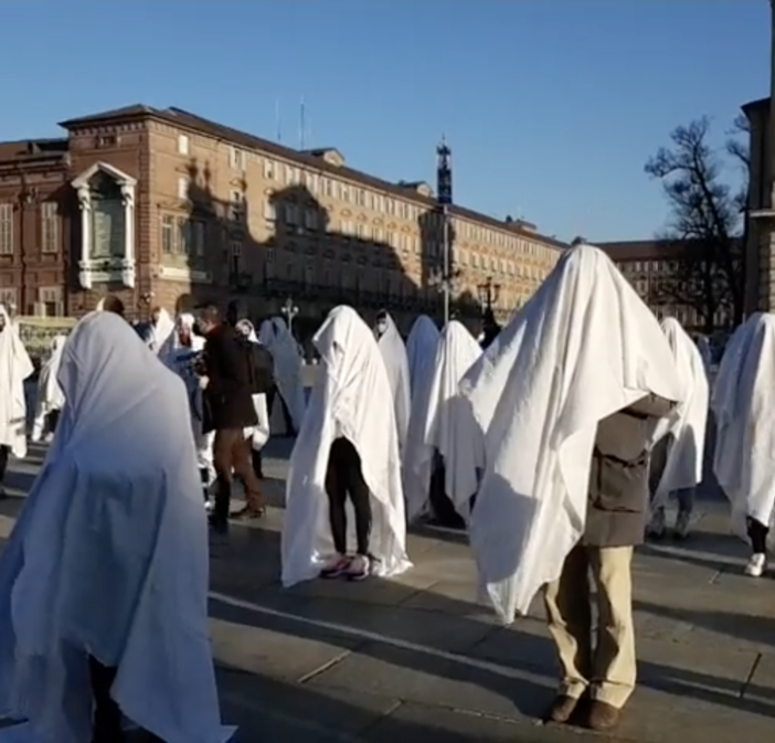 Lavoratori delle palestre in piazza