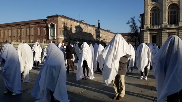 Lavoratori delle palestre in piazza