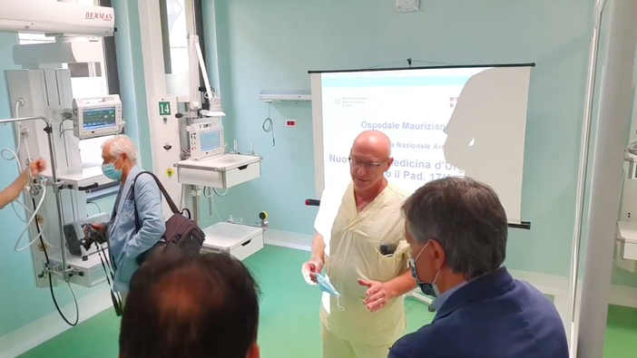 Torino, ospedale Mauriziano: inaugurata nuova terapia intensiva presso Medicina d'urgenza
