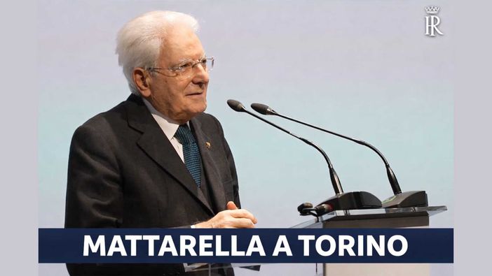 MATTARELLA A TORINO (VIDEO)