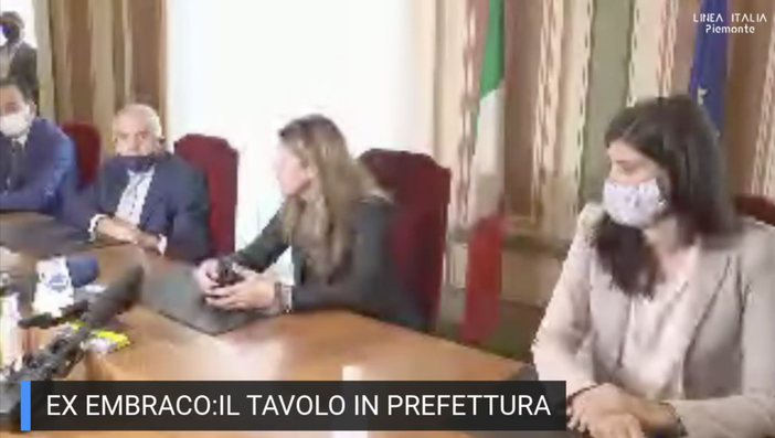 Ex Embraco: il tavolo in prefettura