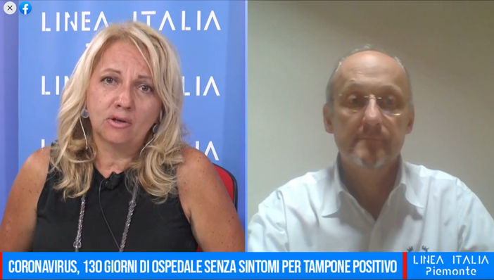 Coronavirus, 130 giorni di ospedale senza sintomi per tampone positivo