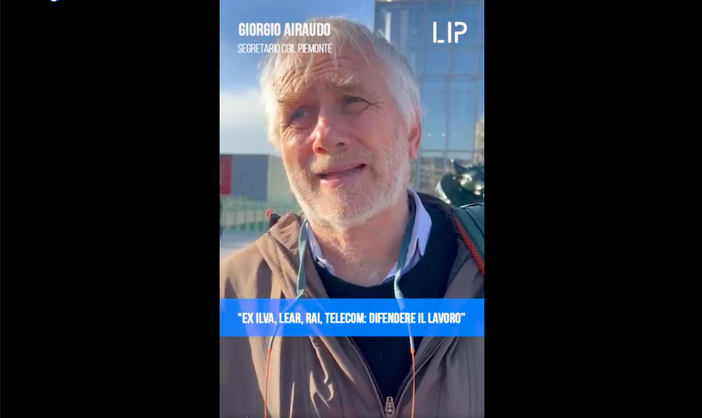 Fiom, Airaudo: &quot;Chiediamo alla Regione di tutelare il lavoro&quot; [video]