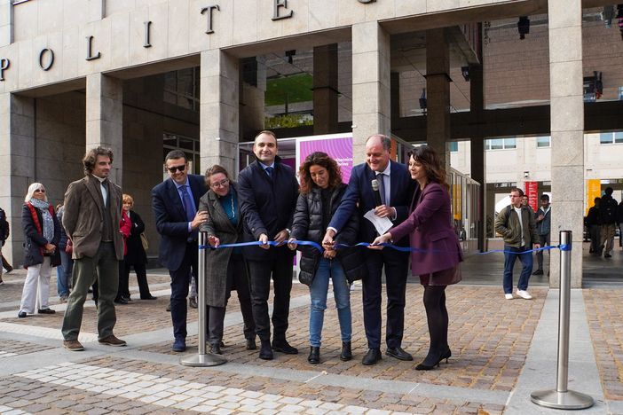 Il Poli di Torino si apre alla città: inaugurata una nuova area di fronte alla sede