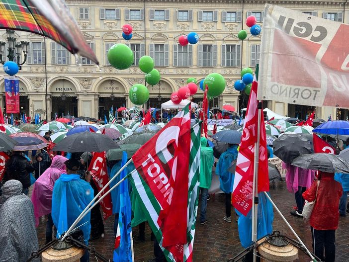 Per un’Europa di pace, lavoro e giustizia sociale: il Primo Maggio di CGIL CISL UIL in Piemonte