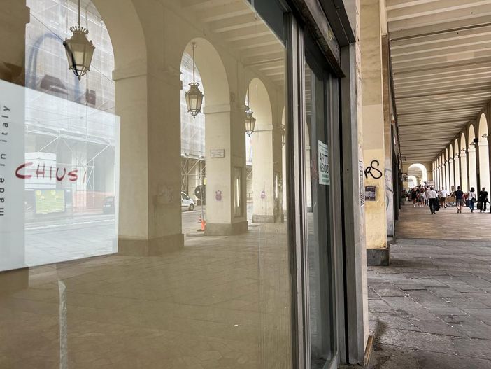 Commercio, male il Piemonte: le aperture diminuiscono del 70% in dieci anni