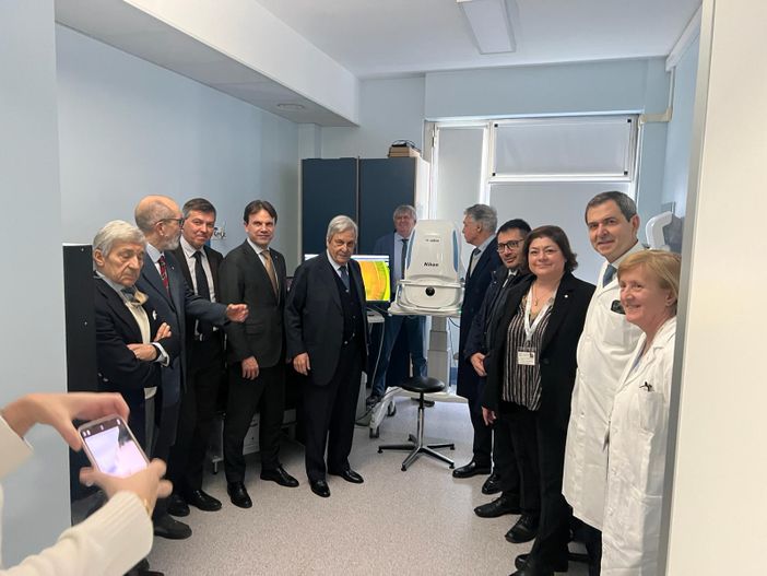 Oculistica, all'ospedale Mauriziano di Torino un innovativo macchinario per analizzare la retina
