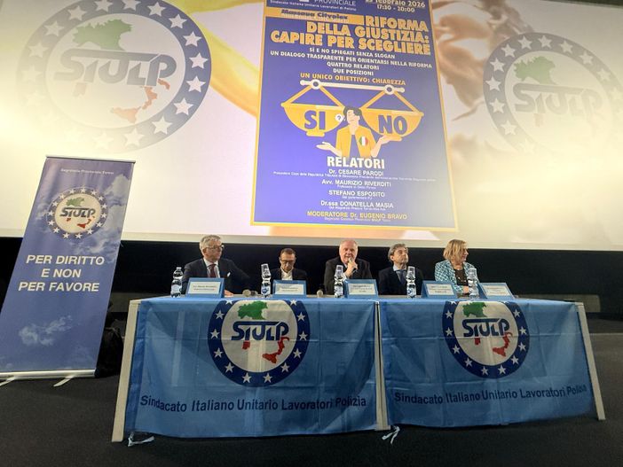 Referendum giustizia, al Massua il dibattito organizzato dal Siulp