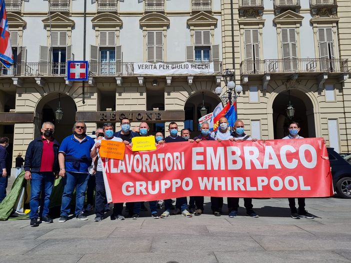 Ex Embraco: martedì 14 settembre Consiglio Regionale aperto
