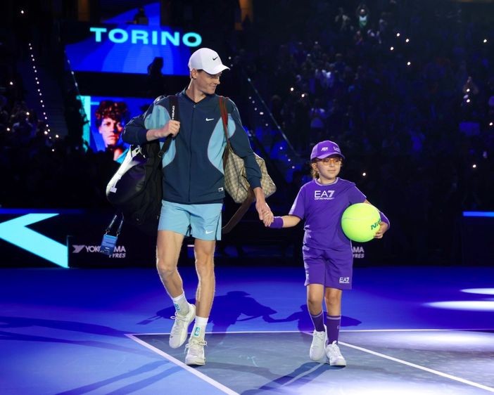 In campo con i grandi campioni del tennis In campo con i grandi campioni del tennis