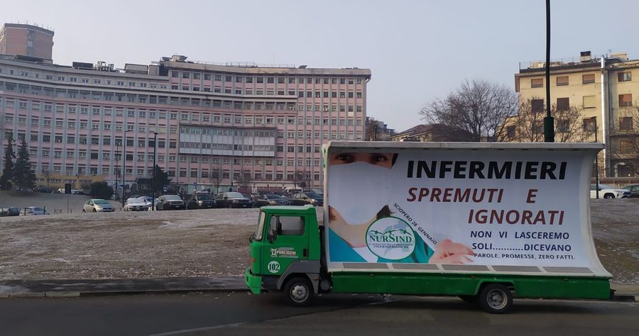 Infermieri eroi ma dimenticati: venerdì proteste in tutte le piazze italiane