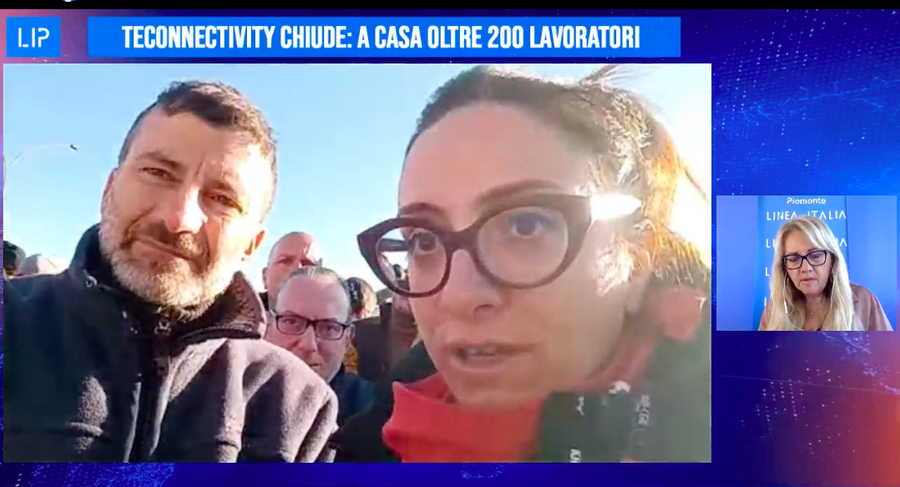 Sciopero a Te Connectivity di Collegno: oltre 200 lavoratori rischiano il posto [video]