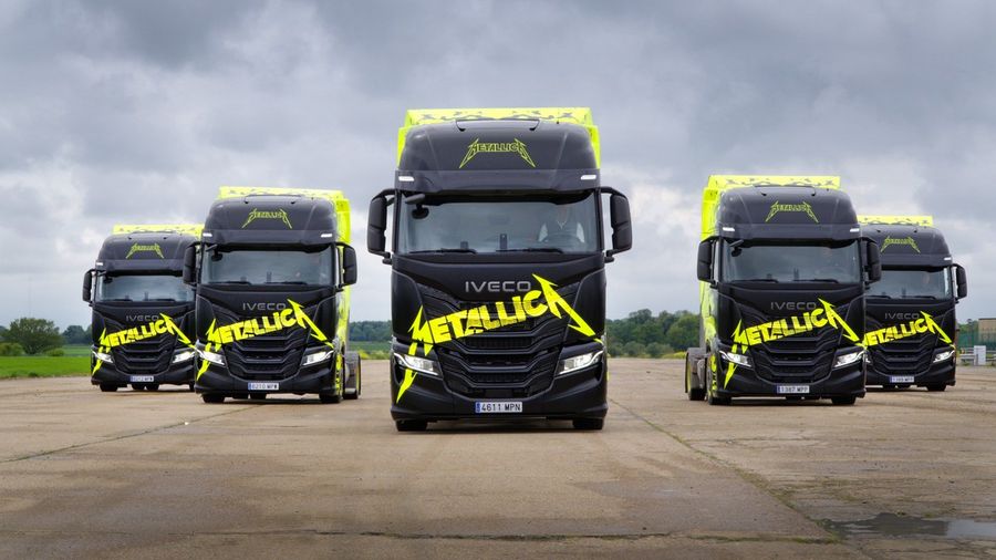 I Metallica sulle strade d’Europa si spostano con Iveco per il nuovo tour M72 I Metallica sulle strade d’Europa si spostano con Iveco per il nuovo tour M72