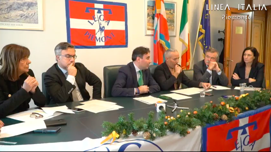 Lega Salvini Piemonte, conferenza stampa di fine anno [video]
