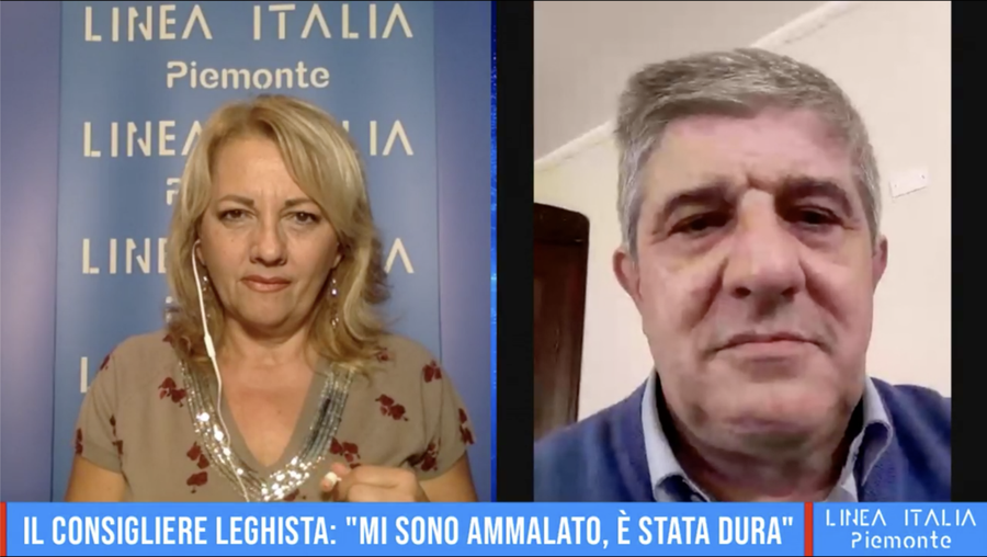 Il consigliere leghista: &quot;Mi sono ammalato, è stata dura&quot;