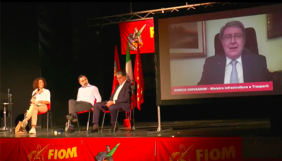 De Palma ( Fiom), Visentin (Federmeccanica) e il ministro Giovannini: dove ci porta la transizione elettrica [video]