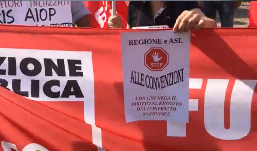 Lavoratori della sanità privata, accordo in Regione Lavoratori della sanità privata, accordo in Regione