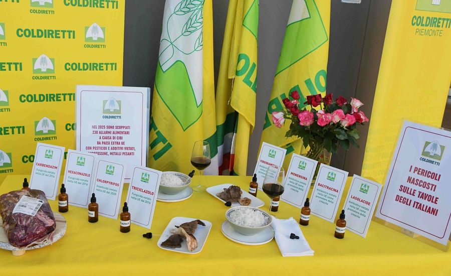 Prodotti alimentari extra Ue, Coldiretti chiede più controlli per salvare le eccellenze piemontesi