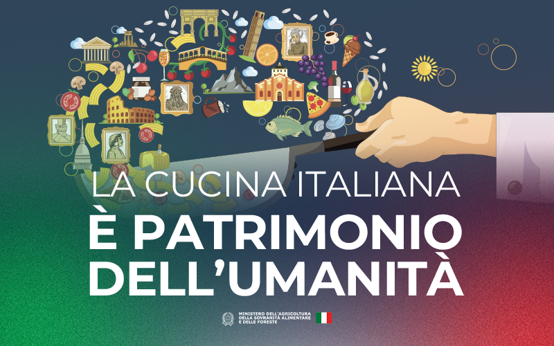 Cucina italiana patrimonio dell'Unesco, record dell'export che sale a 73 miliardi di euro
