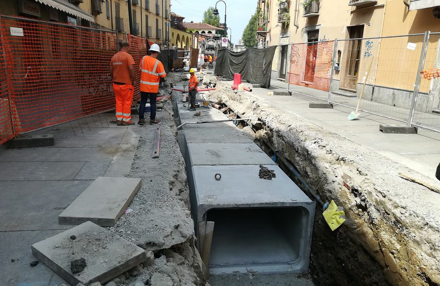 Borgo Dora, Smat inaugura il nuovo sistema di drenaggio Borgo Dora, Smat inaugura il nuovo sistema di drenaggio