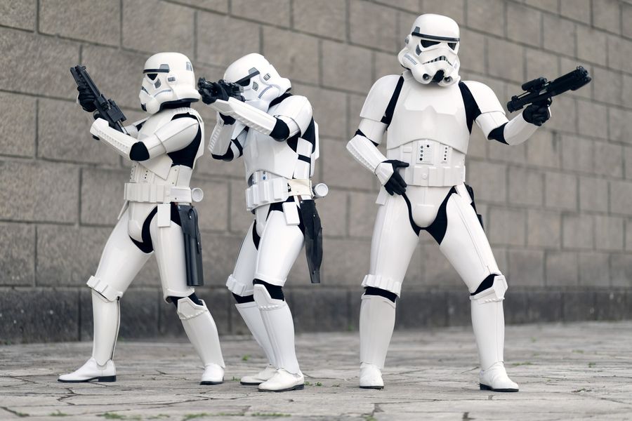 Le truppe di Star Wars invadono Torino e occupano con il loro quartier generale il Museo del Cinema Le truppe di Star Wars invadono Torino e occupano con il loro quartier generale il Museo del Cinema